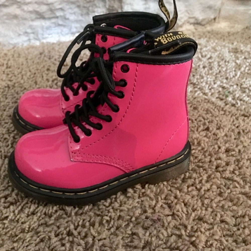 Super Cute Hot Pink Dr. Martens - Toddler